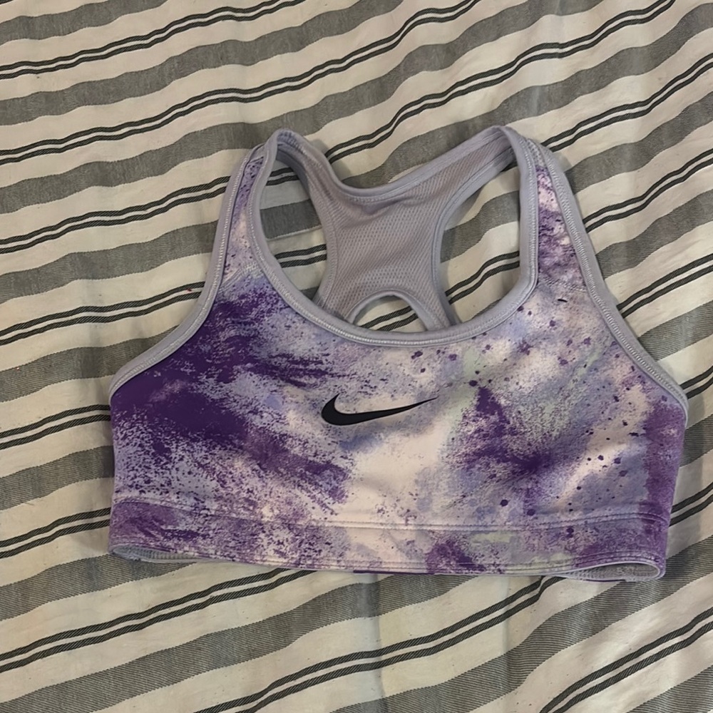 Nike Purple Racerback Sports Bra